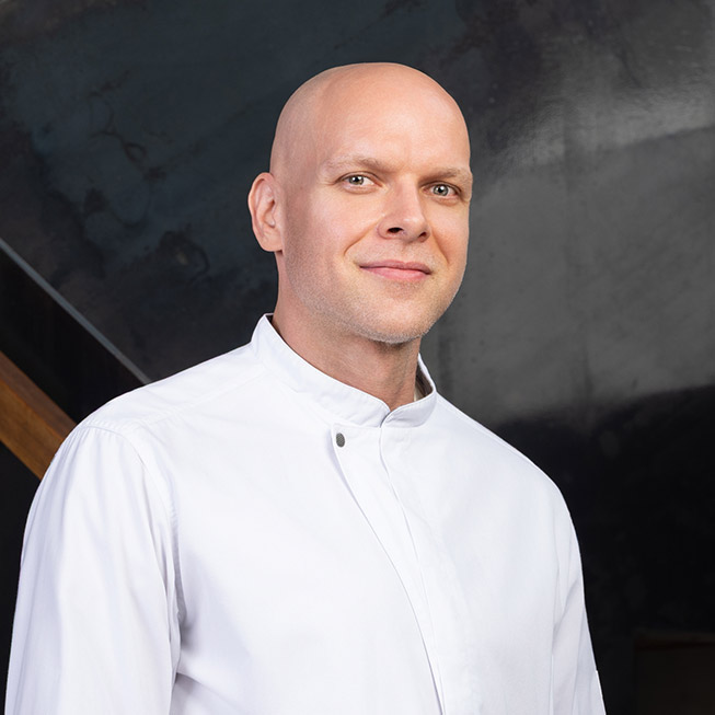 Porträt von Roman Schartner, Chef Patissier