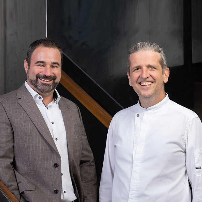 Stephan Zuber und Roman Bolschetz vom sophie7